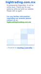 Mobile Screenshot of hightrading.com.mx